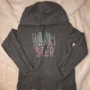 Hollister gray hoodie